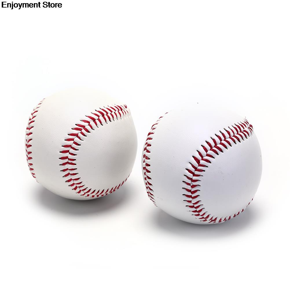 9&quot; Handmade Baseballs PVC Upper Rubber Inner Hard/Soft Baseball Balls Softball Ball Training Exercise Baseball Balls