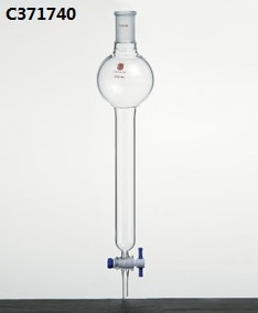 synthware,Column, Chromatography with reservior, Column O.D :17mm, Column I.D.:13.4, Capacity of reservoir:250ml