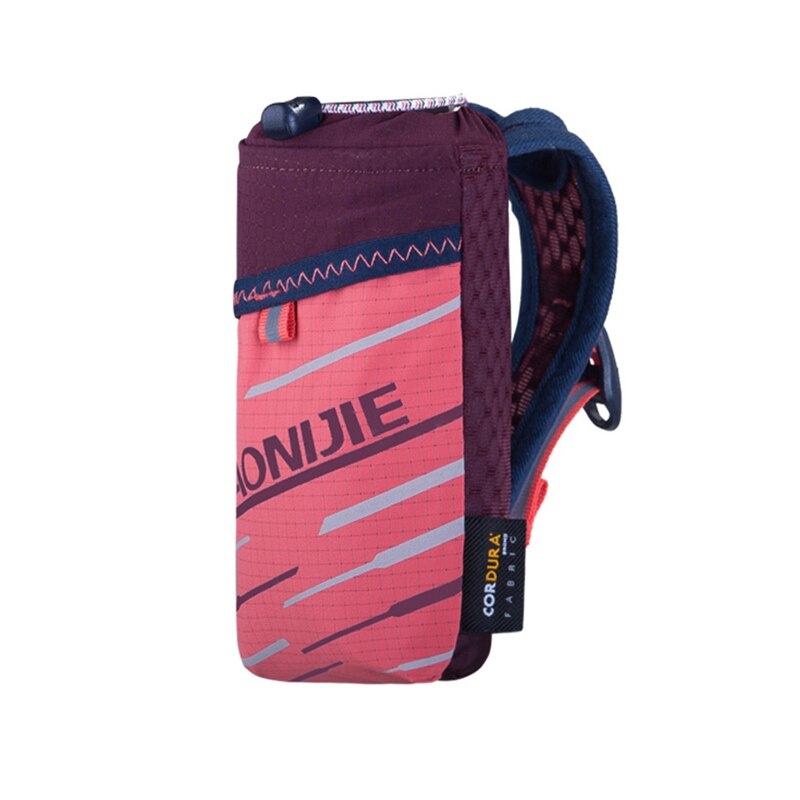 Aonijie handtas voor zachte fles ultralichte hydratatie-rugzak waterfleshouder telefoonhouder tas voor buiten kamperen wandelen: Roze tas