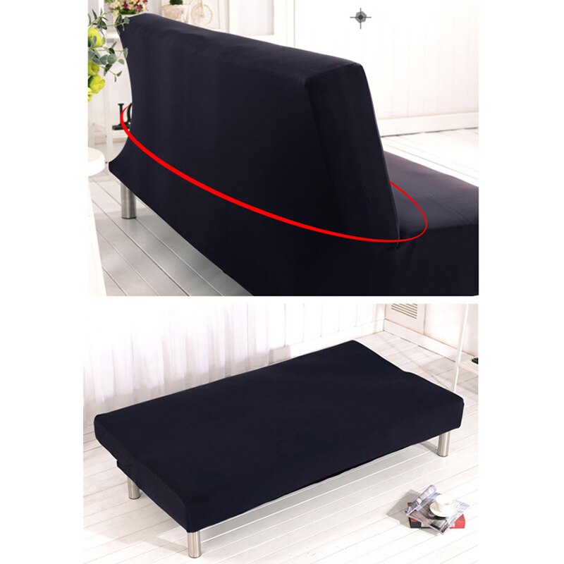 All-inclusive Sofa Cover without Armrest Folding Stretch Sofa Bed Covers For Living Room Universal Elastic Couch Cover 160-190cm