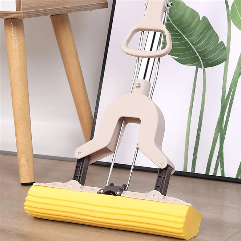 1pc Floor Cleaning Mop Portable Swob Foldable Swabber 28CM PVA Sponge Mop For Home household Cleaning Tool