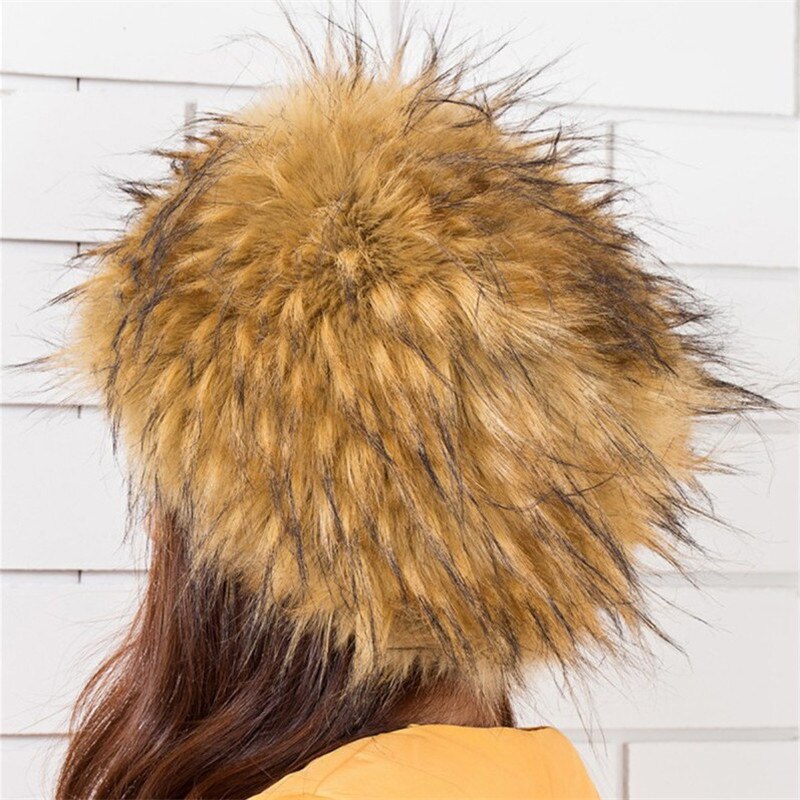 Vrouwen Hoeden Vrouwen Hoed Winter Caps Meisjes Hoeden Faux Vossenbont Cap Prinses Stijl Hoeden Warm Fur Hoofddeksels Kerst gifts001
