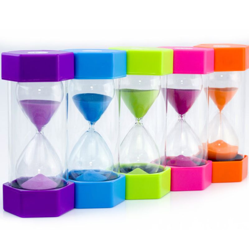 Sand Clock Timer 60 Minutes Children's Striking Hourglass Timer Desktop Decoration