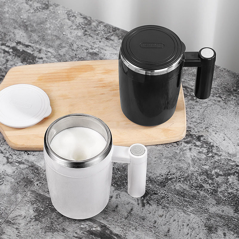 Fully Automatic Stirring Cup Charging Multi-functional Electric Coffee Cup Lazy Office Rotating Magnetic Cup Couple