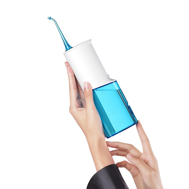 Xiaomi soocas  w3 oral irrigator bærbar vand tandtråd vandstrålerengøring tand mundstykke tandprotese renser tænder børste