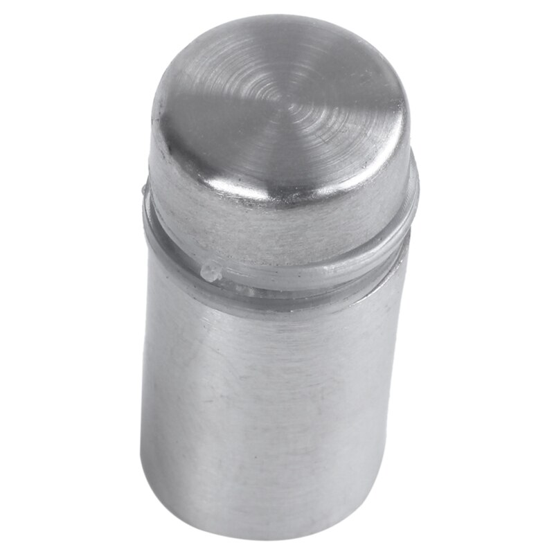 20 Pcs 12mm x 22mm Stainless Steel Glass Standoff Hardware: Default Title