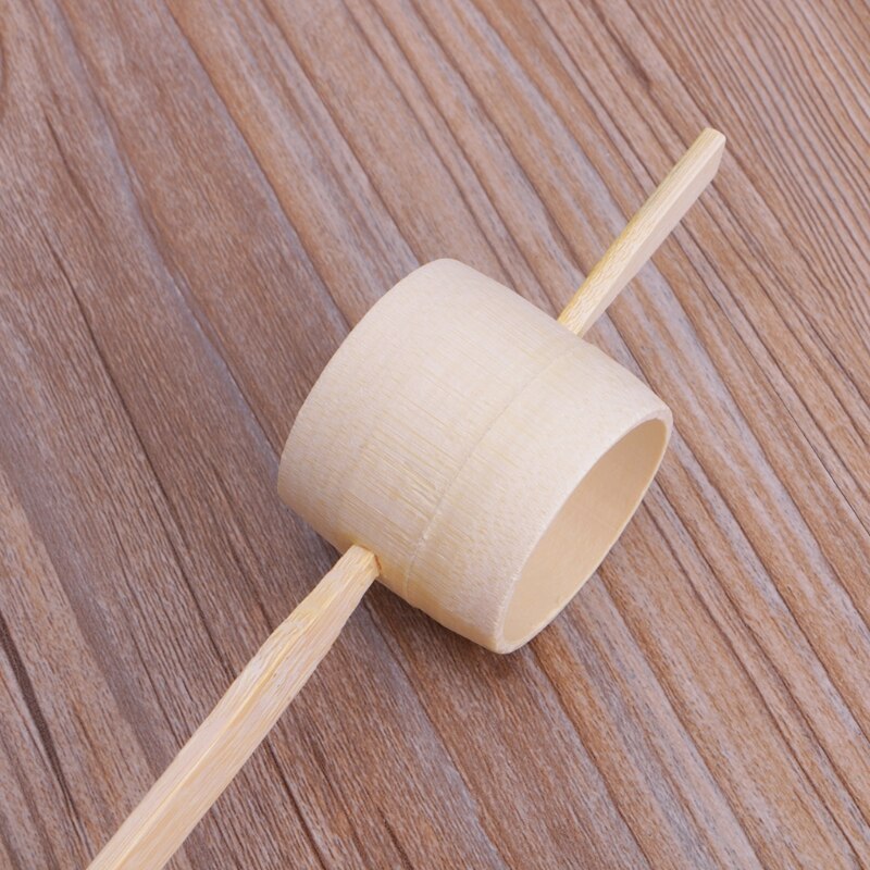Bamboe Theezeefje Infuser Keuken Filter Mesh Handy Handgemaakte Vergiet