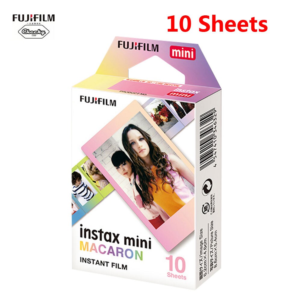 10-100 feuilles papier Photo Fujifilm Instax Mini 9 Mini 8 instantané Mini 70 90 Film caméra Instax Mini Film cadre Photo en option: 10 Sheets-6