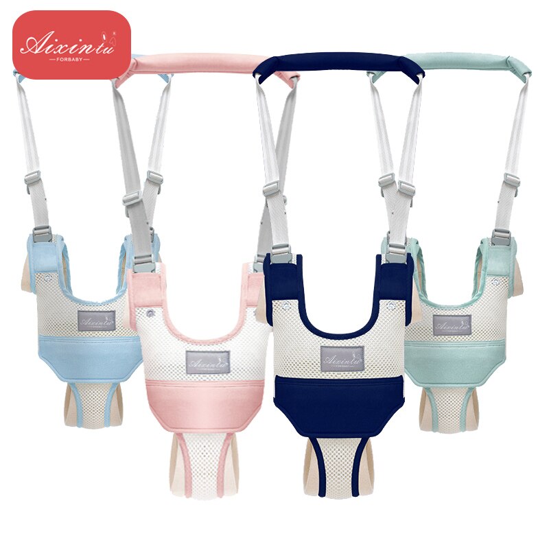 Baby Learning Walking Training Safe Keeper Toddler Harness Backpack Leash Stand Up Strap Breathable Cotton Belt Safety Reins