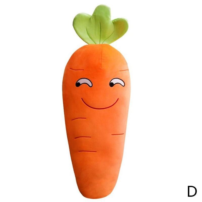 Expression Carrot Plush Toys Cute Radish Pillow Doll Toy Plush Cushion Sleeping Girl Children Pillow G6N4: D