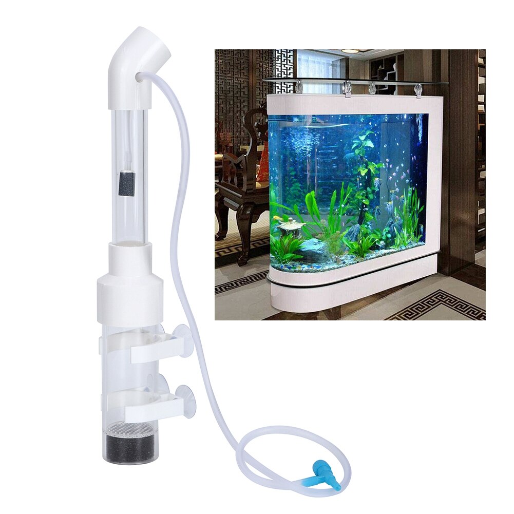 40 mmx 30cm akryl akvarium med gennemsigtige sugekop cichlider ølkande inkubator fiskeyngel rugeri æg