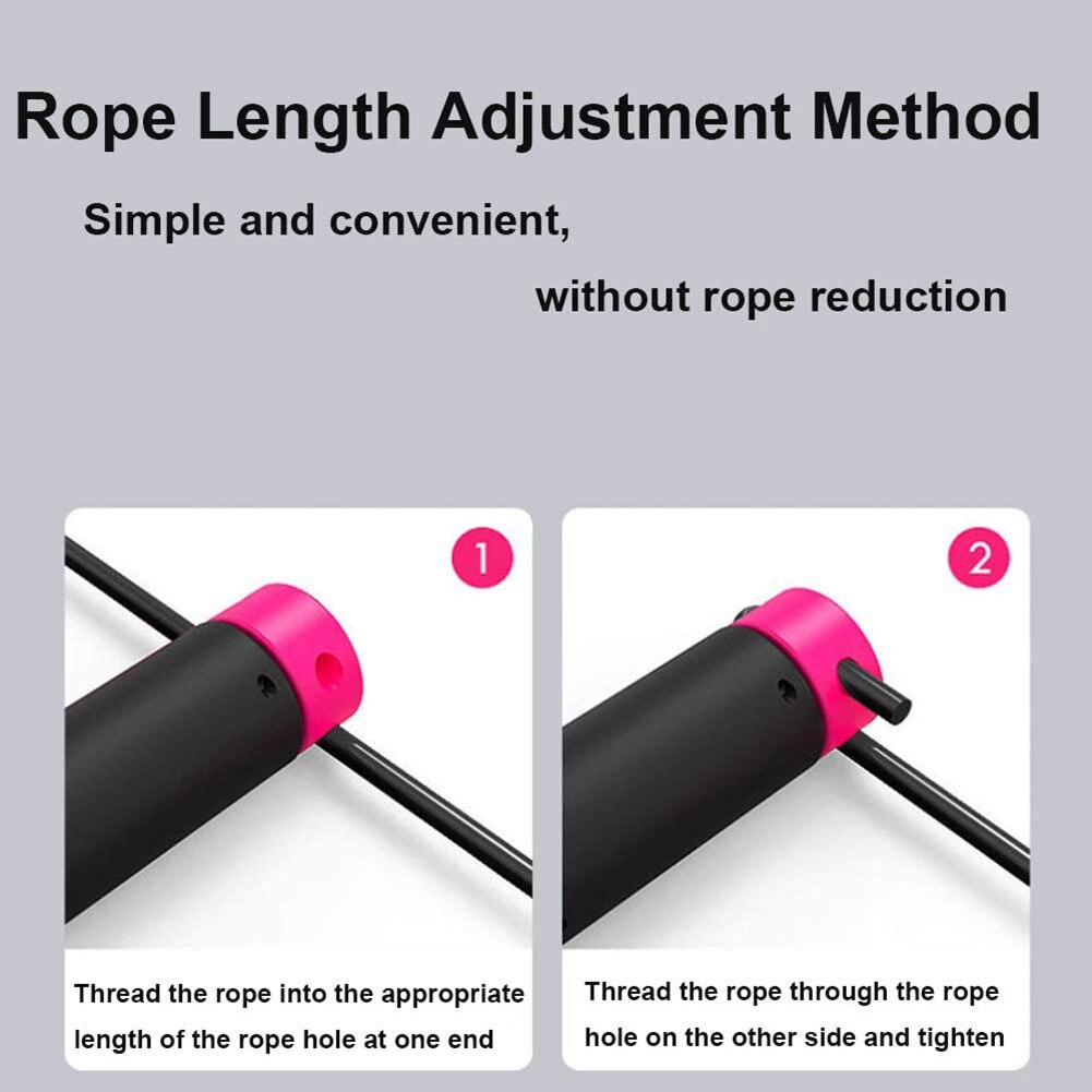 Jump Ropes with Electronic Counting Skip Rope Smart Digital Counter Skipping Rope Weight Loss Fitness Jump Skipping Rope