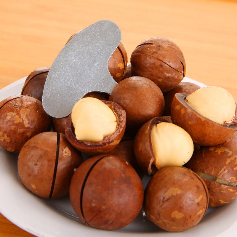 Mini Nut Crackers Stainless Steel Macadamia Walnut Opener Portable Camping Nut Tools Kitchen Accessories