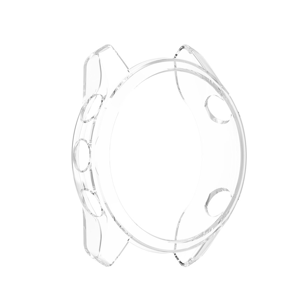 1Pc Case Cover Voor Garmin Forerunner 745 Plating Tpu Beschermhoes Horloge Cover Protector Bumper Frame Smart Horloge Accrssories: transparent
