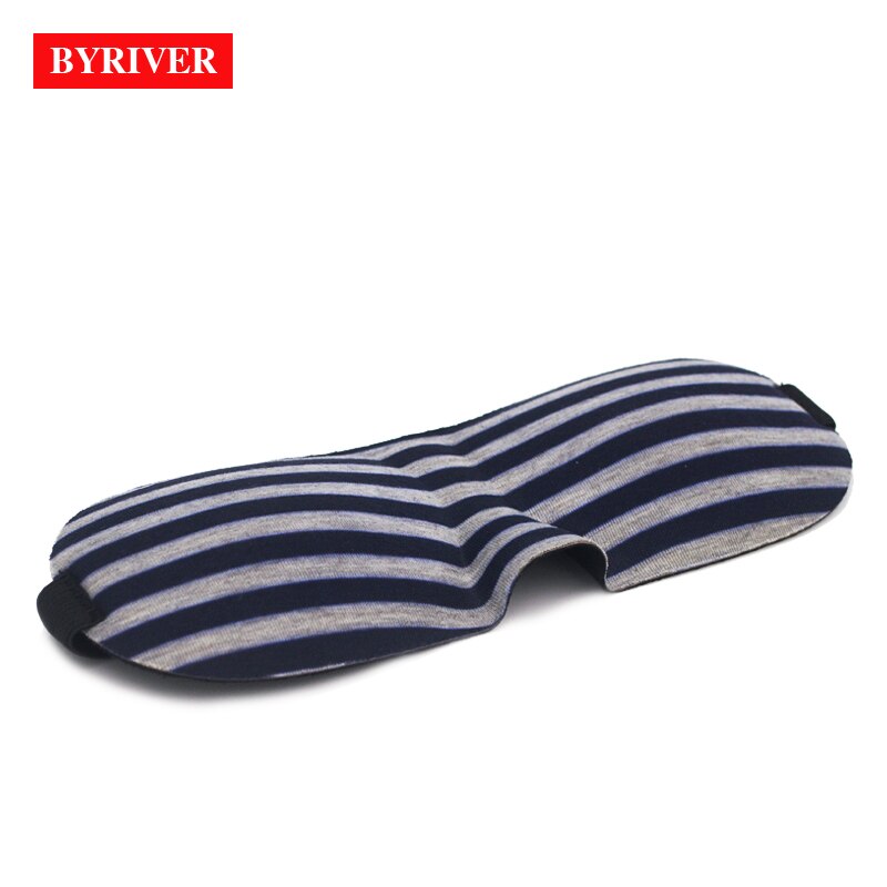 BYRIVER Beste Memory Foam 3D Slaap Oogmasker Cover voor Reizen Dutje Katoen Spons Blok Licht Slapen Slaapmasker Anti Snurken kit