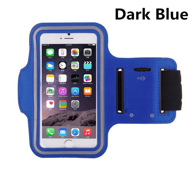 Armband Voor Google Pixel 3A XL/Pixel3 XL/Pixel2 XL Sport Case Running Riem Cover Tassen GYM Armband: DeepBlue