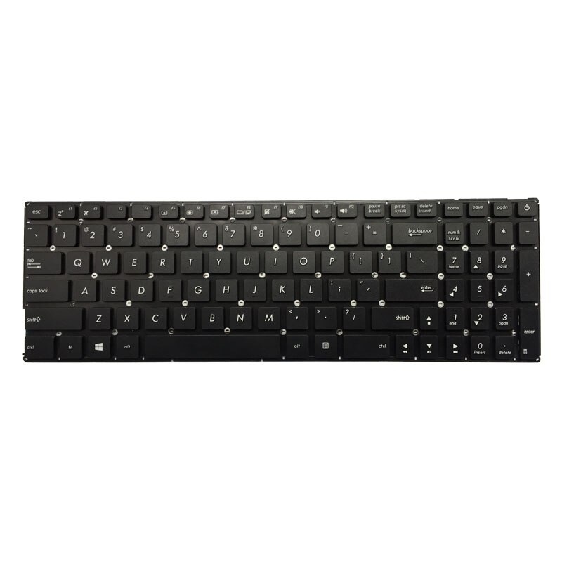 Nos teclado del ordenador portátil para ASUS X540 X540L X540LA X544 X540CA A540L K540L A540 K540 A540U inglés negro