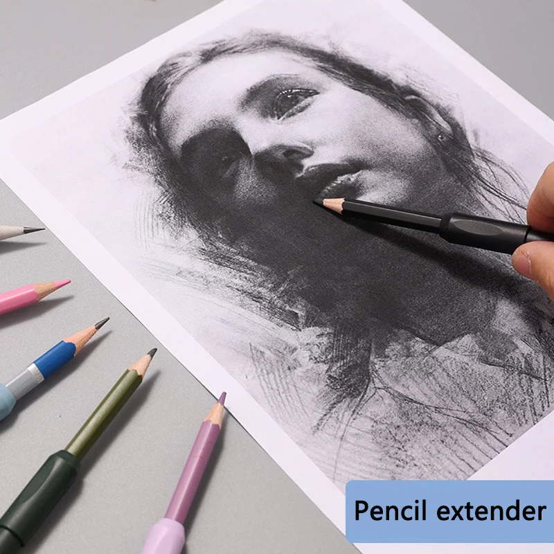 1 szt Przedłużacz robić ołówka uchwyt na długopis uchwyt na długopis ołówek robić szkicowania kolorowy piórnik przedłużacz artykuły artystyczne artykuły biurowe dla szkół