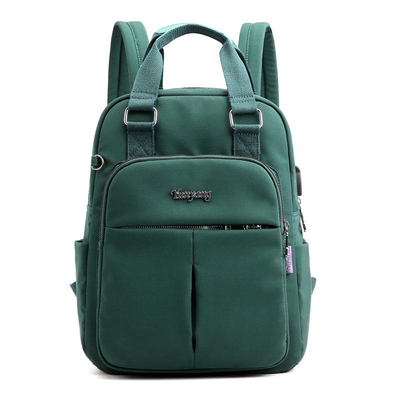 Backpacks Women Large Capacity Women Backpack travel Shoulder Bag Women Backpack: green