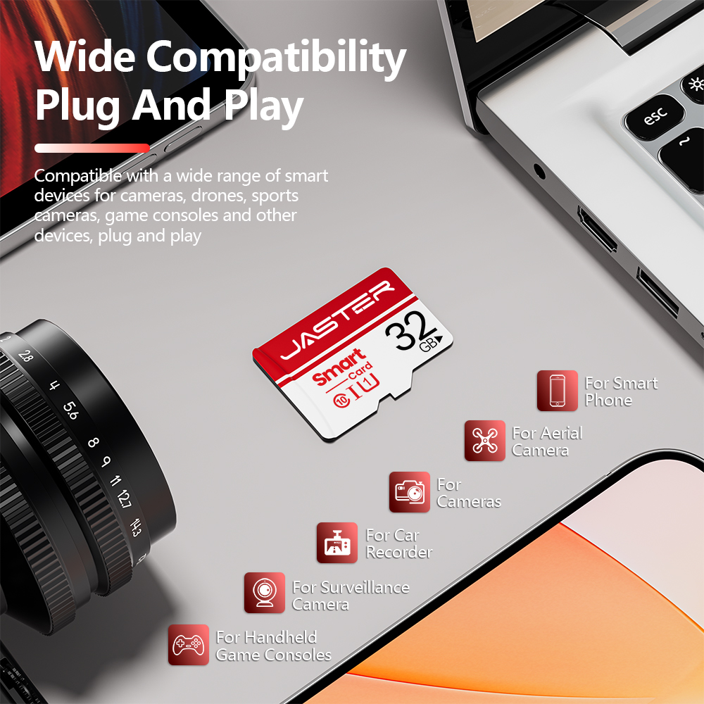 5pcs/lot Micro TF Card 4GB 8GB 16GB 32GB 64GBhigh Speed Class 10 Mini Sd Card 128GB Mini Flash Memory Card for Smartphone