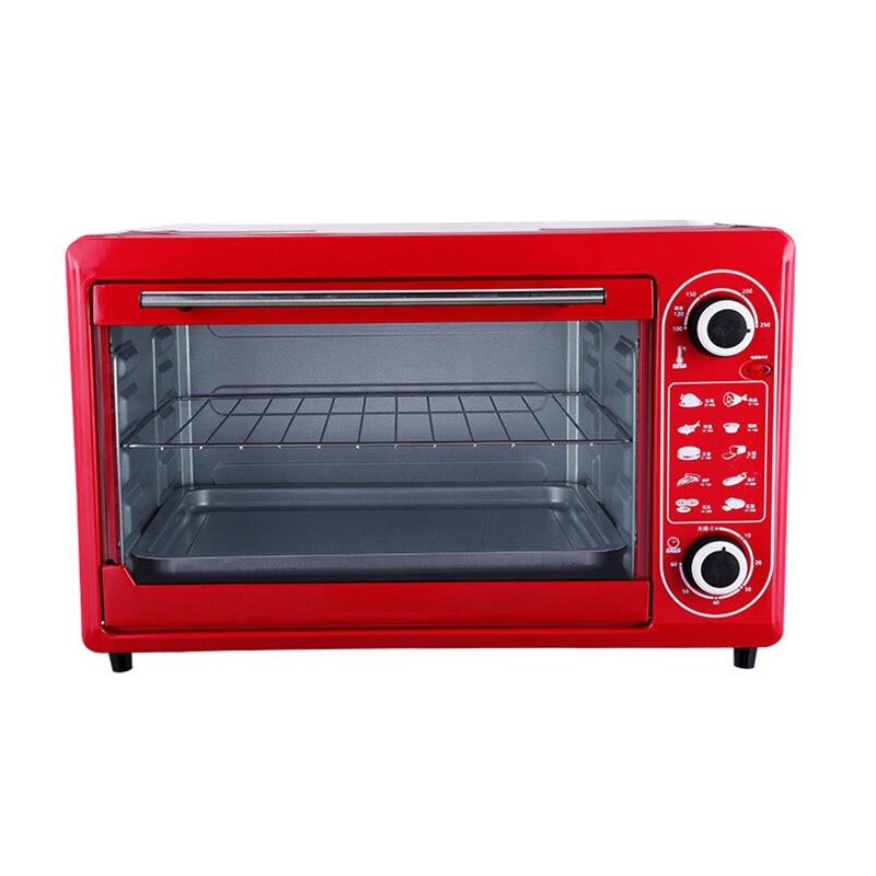 48L Mini Electric Oven Multifunctional Bread Toaster Pizza Cake Baking Grill Automatic Roasted Chicken Stove Machine