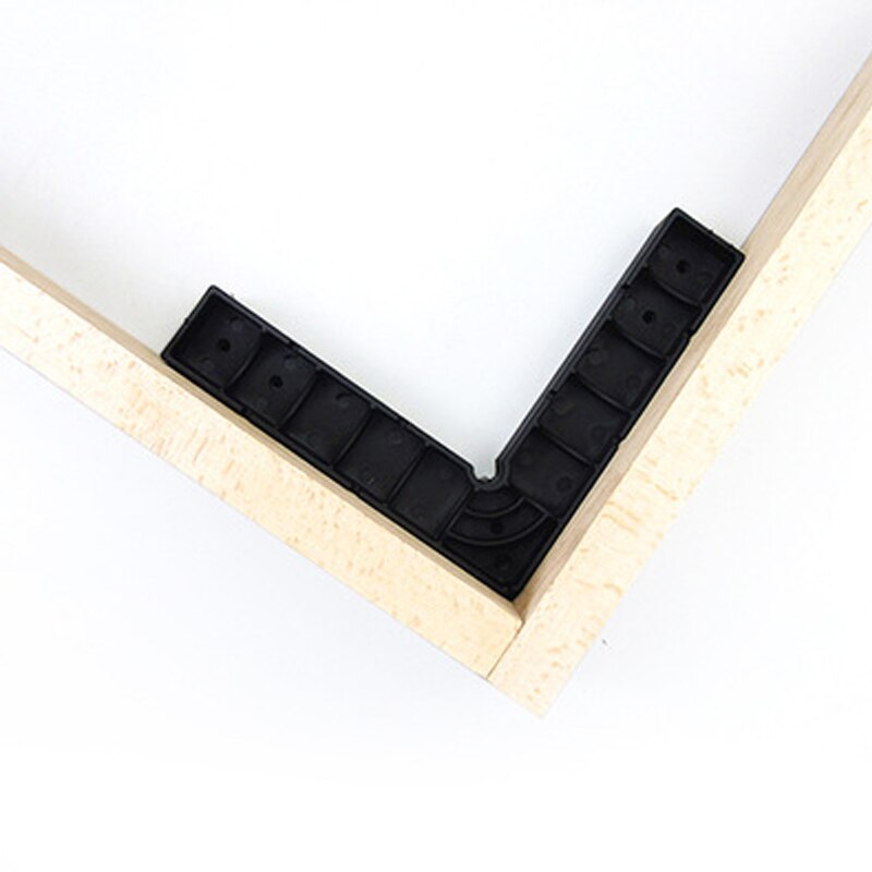 Bloc de positionnement à Angle droit en plastique, Clip fixe à 90 degrés, règle à Angle droit, fixation auxiliaire de menuiserie