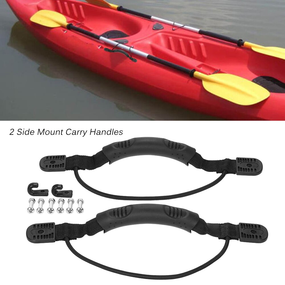 Nylon Handgrepen Peddel Park Bungee Hardware J Haken Voor Paddle Board Opblaasbare Roeiboot Vissersboot Kajak Accessoires