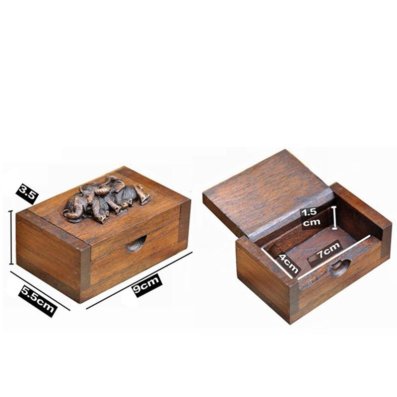 1pc Embossment Elephant Toothpicks Holder Toothpicks Storage Box Desktop Adornment for Home