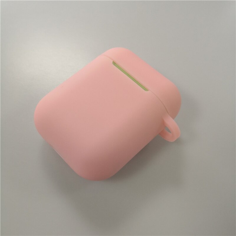 Para apple i9s/i10/i11/i12 sem fio bluetooth fone de ouvido macio silicone capa protetora caso caixa de armazenamento escudo i12 fone de ouvido casos: meat powder