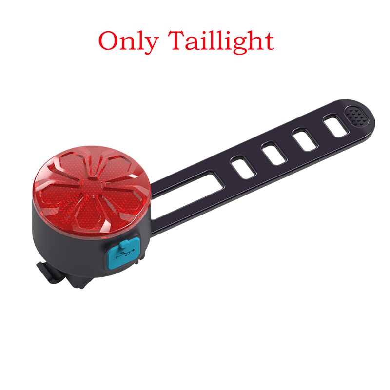 XHP90 Fahrrad Licht P50 LED USB Aufladbare T6/L2 Leistungsstarke Wasserdicht Vorne Scheinwerfer 3200mAh Neue MTB Radfahren Taschenlampe Energie: nur Taillight