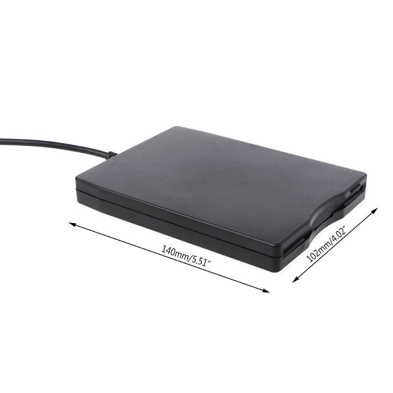 1PC Portable Read Write 3.5 Inch USB External Floppy Disk Drive Diskette FDD For Laptop