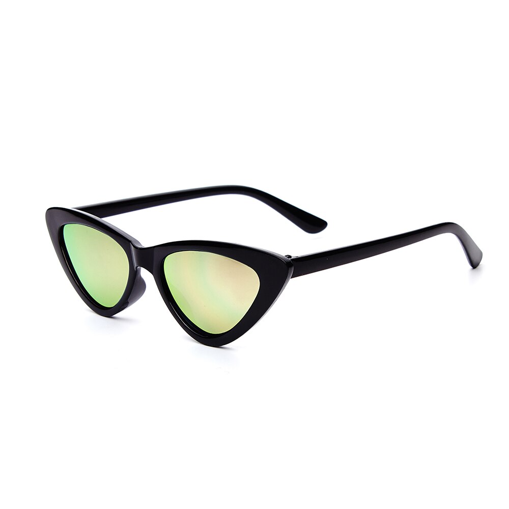 Katze Auge freundlicher Gläser Jungen UV400 Objektiv Baby sonnenbrille Nette Brillen Sonnenbrille freundlicher verrotten Blau 7 Farben: Schwarz-Gelb