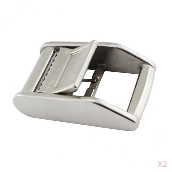 2 stuks 25mm 1 " dakdrager cam buckle sjorband gesp
