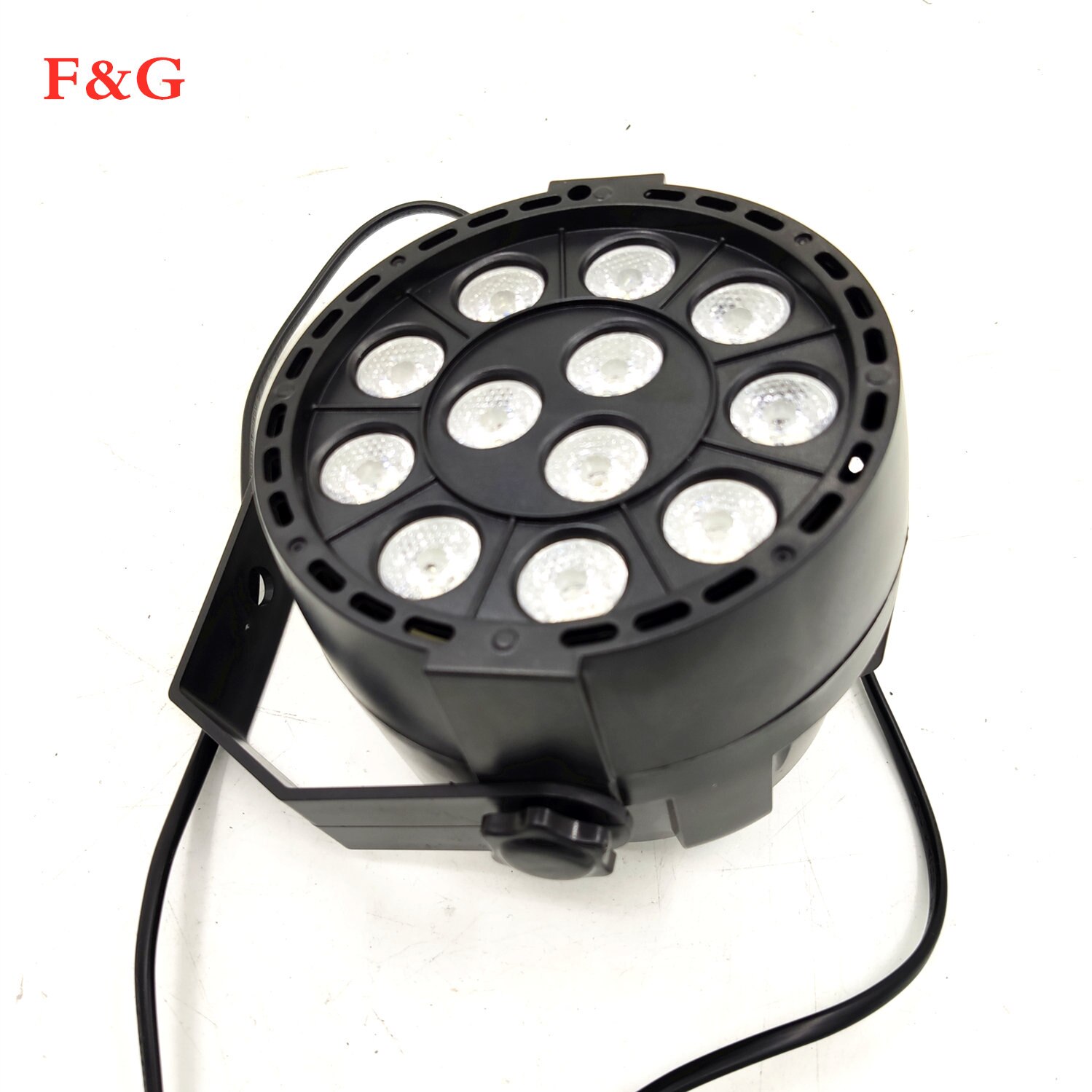 LED Par 12x3W RGBW scène de LED Par Licht Met DMX512 pour la Machine de projecteur de DJ de Disco