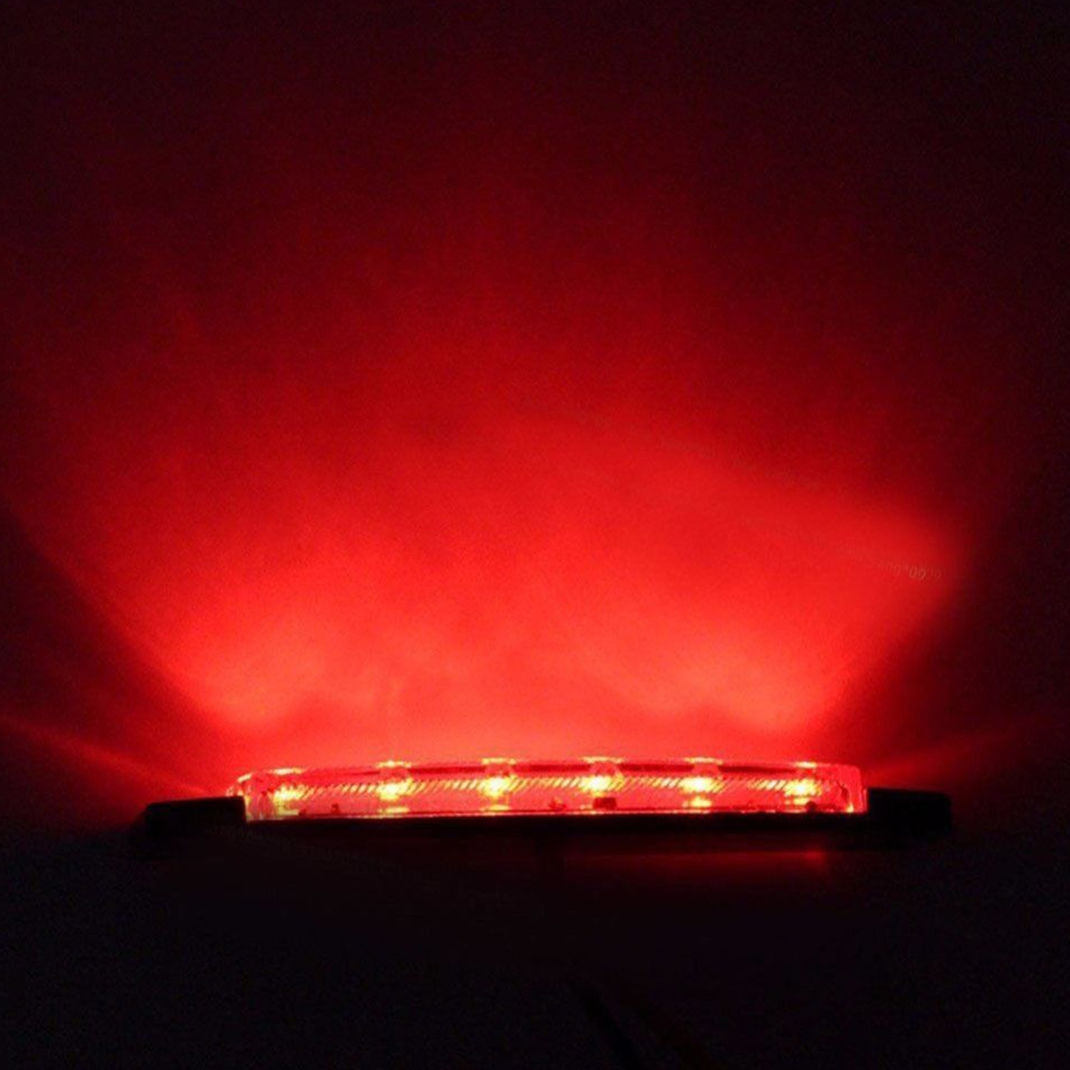 Rode  dc 12v 6 led zijmarkeringslamp voor aanhanger, vrachtwagen, boot, bus, richtingaanwijzer, camperlamp