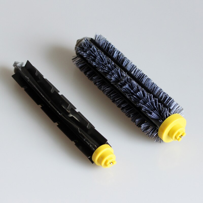 1 Set Bristle & Flexible Beater Brush For iRobot Roomba 600 700 Series 650 630 660 770 780 790 Vacuum Cleaner Replacement Kits