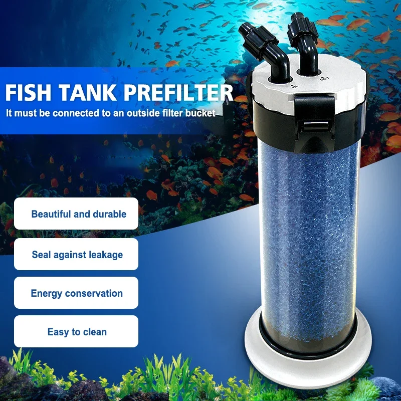 Filtro de acuario para pecera, elimina impurezas, purifica el ecosistema de agua para peces dorados, lagarto, tortuga, reptiles, accesorios y equipos