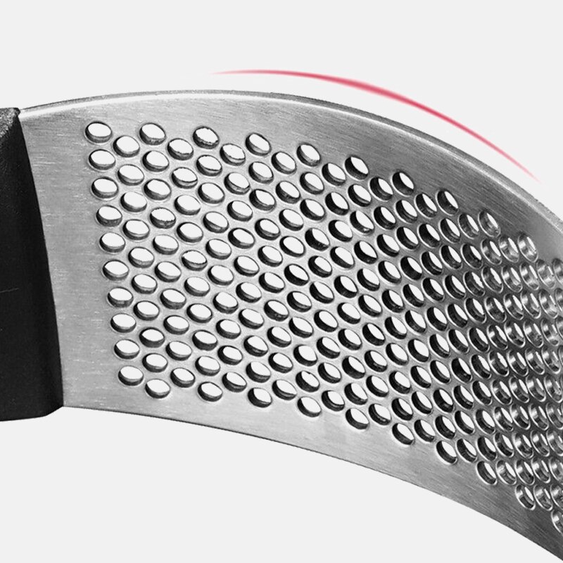 Manual Garlic Presser Garlic Grinding Slicer Chopper Stainless Steel Garlic Presses Cooking Gadgets Garlic Grater Grinder
