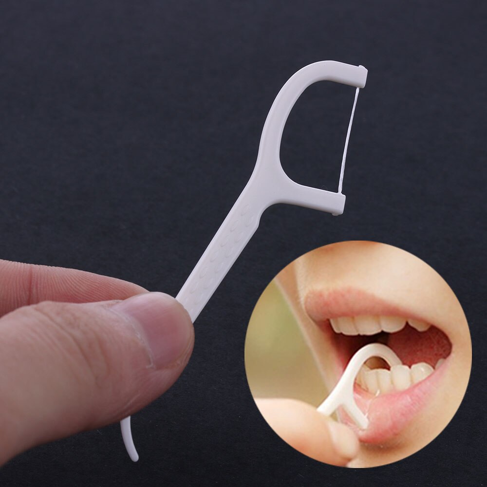 100 stuks floss mondverzorging tandenreiniger tandenflosser borstel tandenstokers tandenstoker zwaard gezondheids- en schoonheidstools