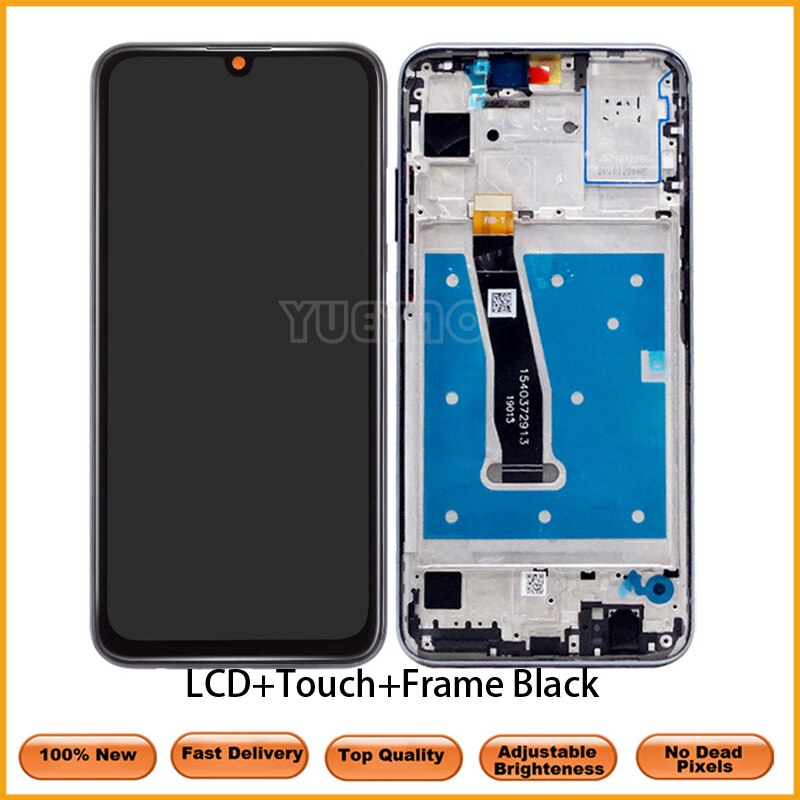 Display For Huawei Honor 10 Lite LCD Touch Screen Digitizer with Frame Global Version 6.21" HRY-LX1 HRY-LX2 HRY-L21 LCD Screen: WithFrame Black