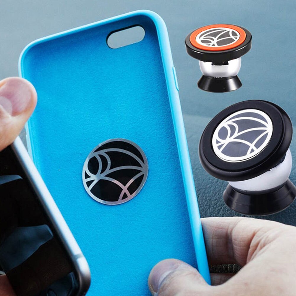 Metalen Plaat Magnetische Auto Telefoon Houder Kit Attachment Magneet standfor Auto Dashboard Mobiele Telefoon