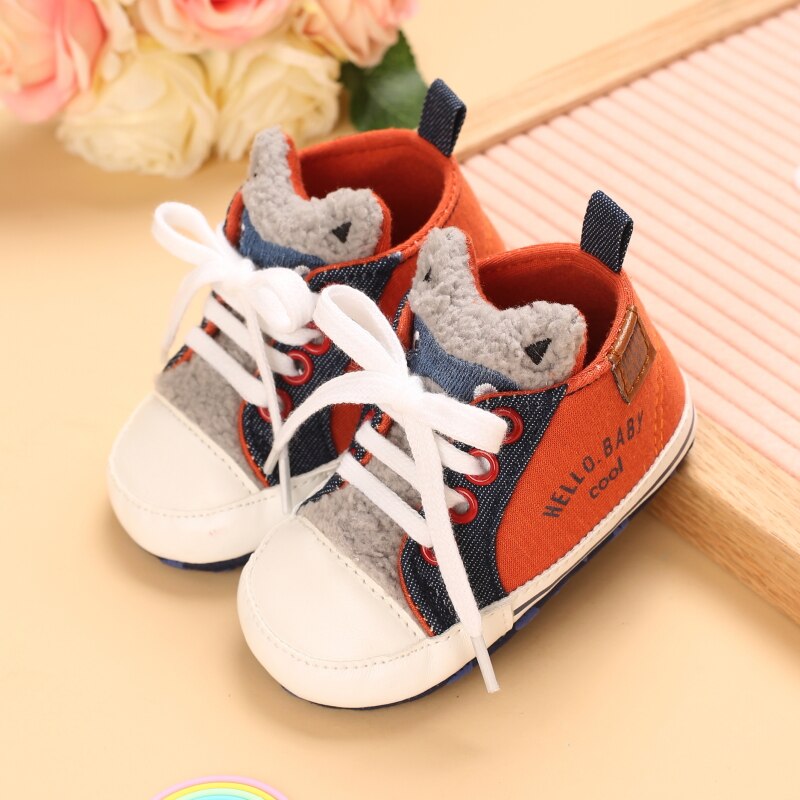 Frühling Und Herbst Stil 0-18 Monate Baby Lernt Zu Spaziergang Schuh Weiche Sohle Leinwand Schuh Baby Schuh SchöNe Karikatur Freizeit Schuhe: C / 7-12 Monate