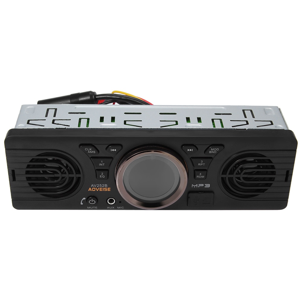 Zeepin AV252B Auto Stereo Audio 12V Bluetooth 2.1 + EDR Voertuig MP3 Audio Speler Autoradio FM Radio Met USB /Tf-kaart Poort