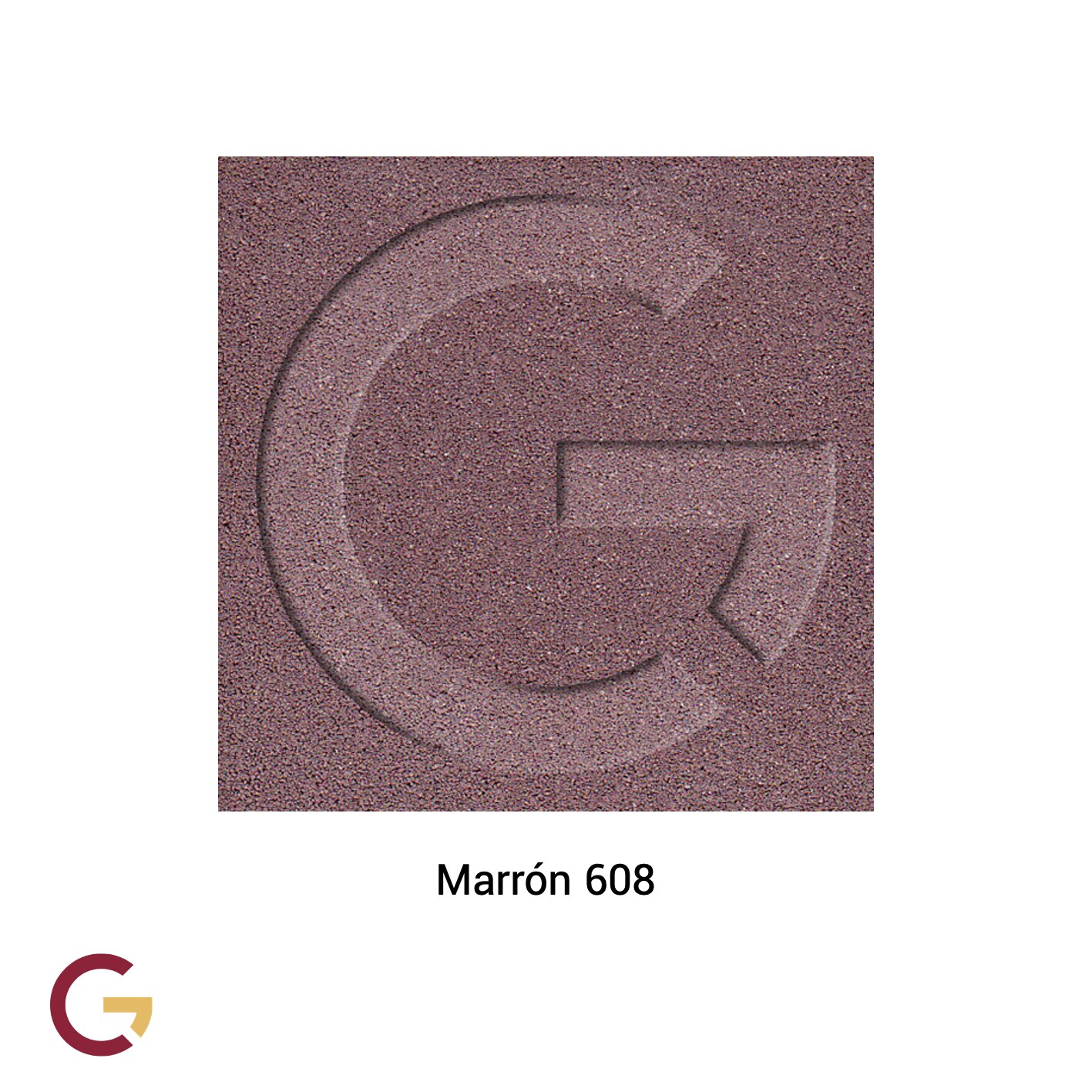 EasyColor Marrón 608. Pigmento marrón para cemento, mortero, hormigón y pinturas al óleo.