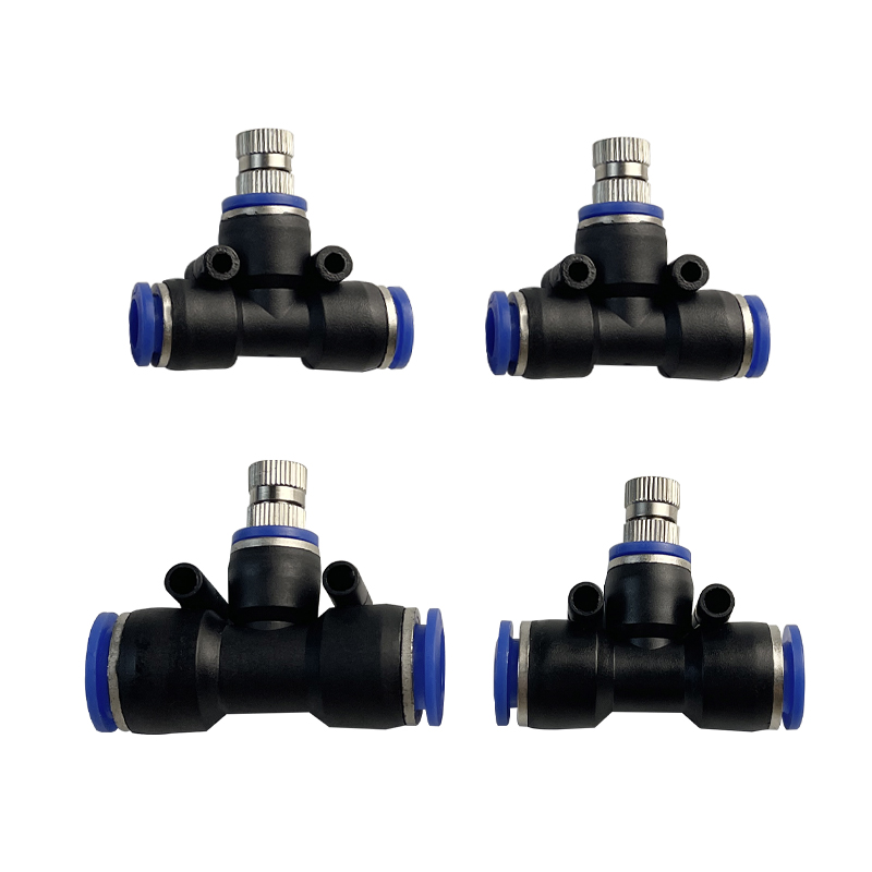 10PCS 8mm Nebbia Ugello di nebulizzazione Collegamento rapido Giardino Irrigazione dell'acqua Sprinkler per sistema di nebulizzazione a bassa pressione