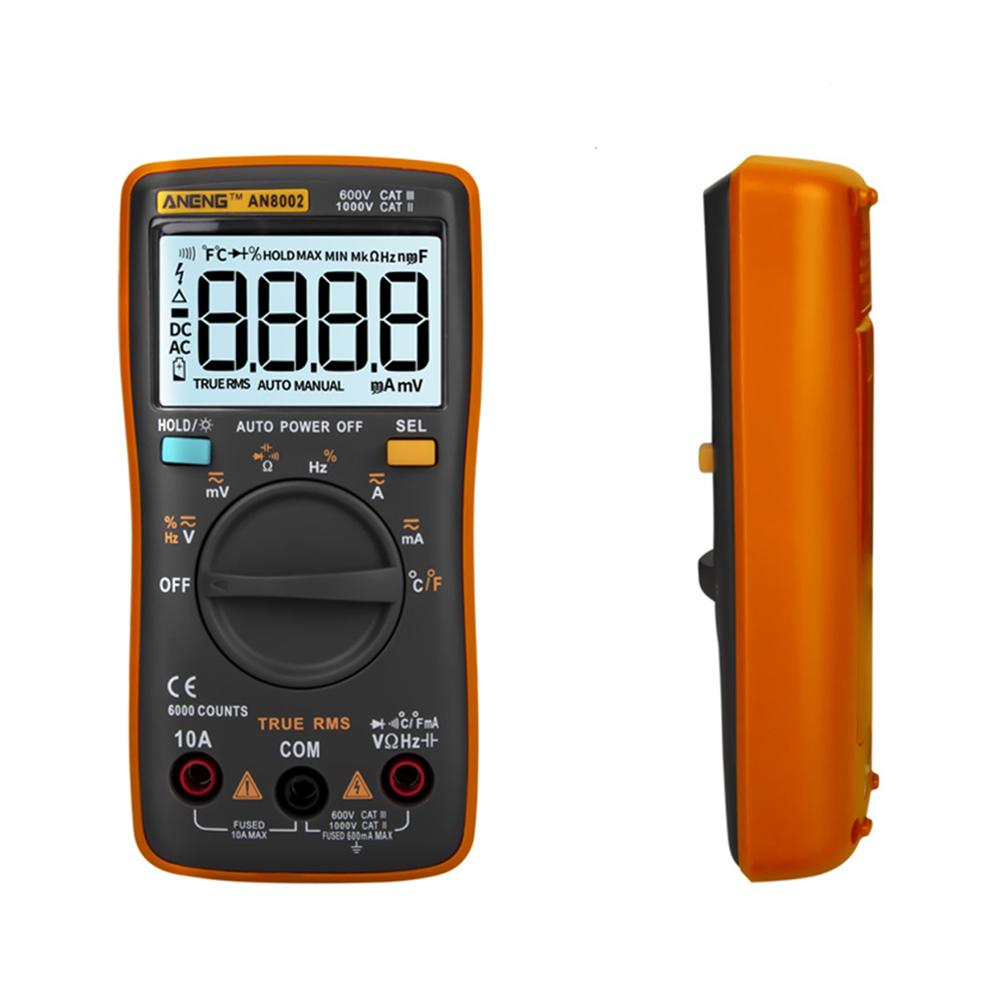 Aneng an113d digital multimeter top