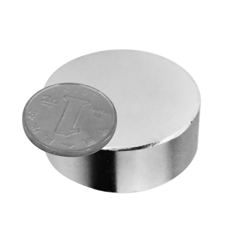 1/2/3 stk 40 x 15 mm store kraftige magneter 40 mmx 15mm permanent rund magnet 40 x 15mm tyk neodym magnetisk super stærk 40*15 mm