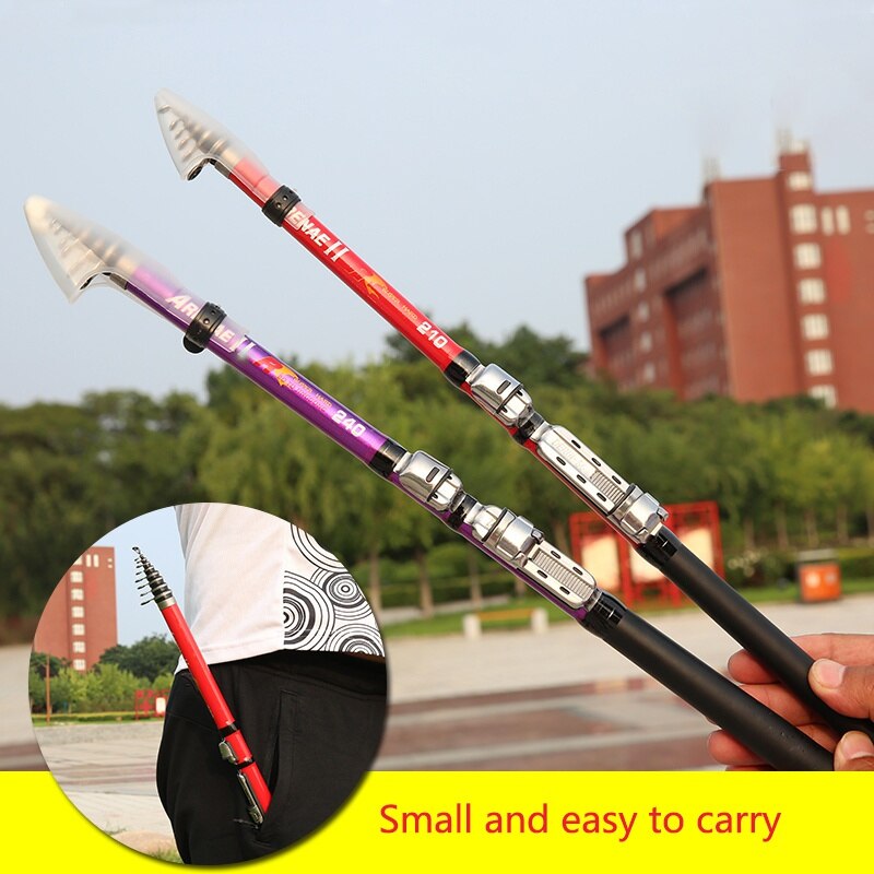 Super Hard Mini Fishing Rod 1.5m-3.1m FRP Ice Fishing Rod Rivers And Lakes Fishing Equipment Practical Tool