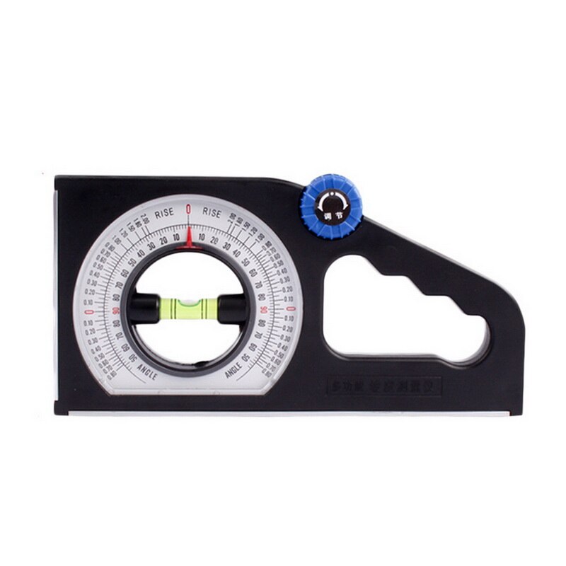 Engineering Inclinometer Universal Slope Measuring Ruler Multifunction Angle Meter Gauge: Blue