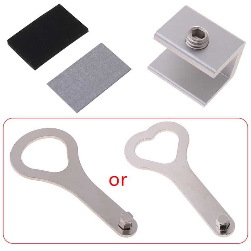 Schuifdeur Raam Sloten Hangslot Stop Aluminiumlegering Deurslot Frame Security Lock Met Sleutels Veiligheid Key Lock